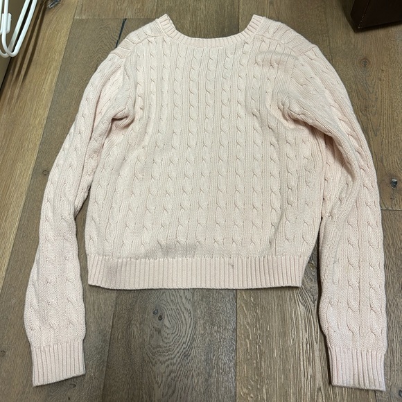 This pink Brandy Melville sweater is one size fits all - Picture 2 of 3
